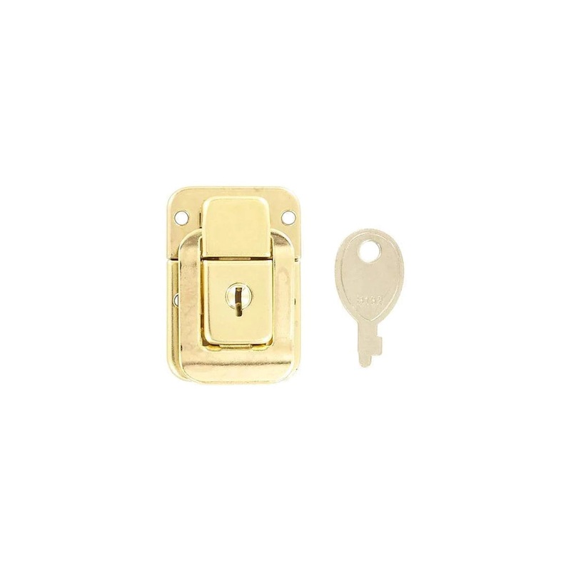 1 3/4 Brass, Lock, Steel, #F-11-BP