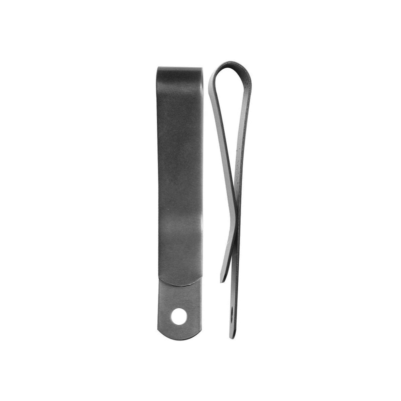 2 1/4 Black, Clip, Steel, #C-1663-BLK
