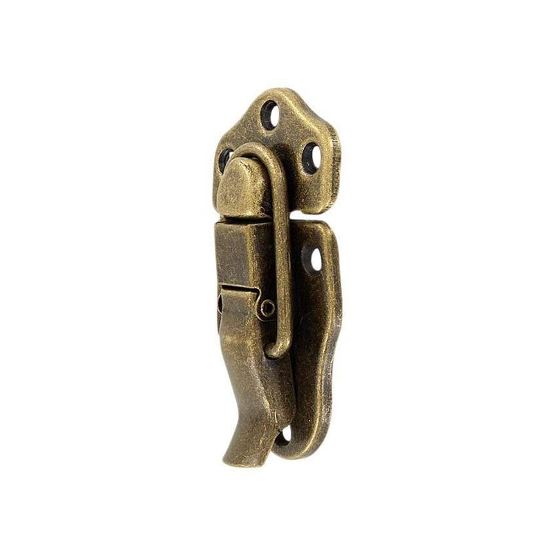 3 1/4 Antique Brass, Drawbolt, Steel, #D-50X-R-ANTB