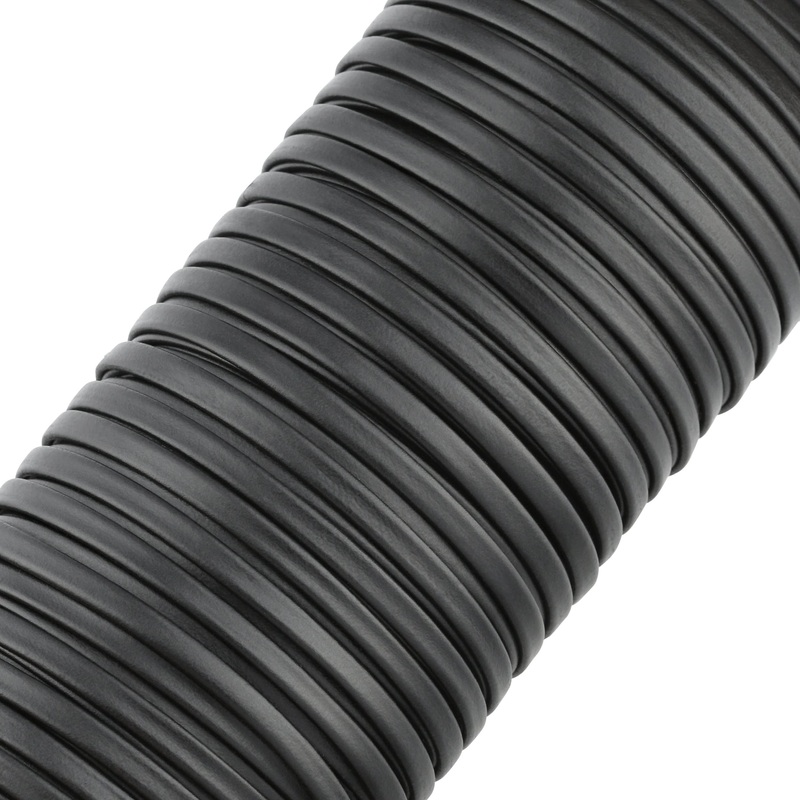 3/16 Black, Lacing, Leather, #P-2311-BLK