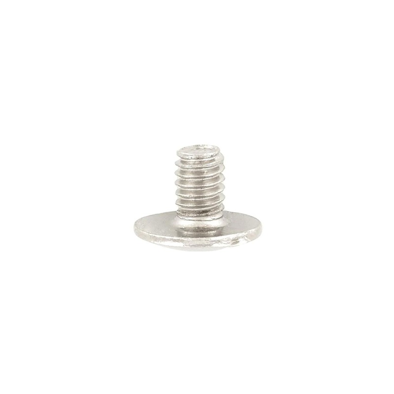 3/16 Nickel, Screw Only, Solid Brass PK10, #L-156SC-3-16SBN