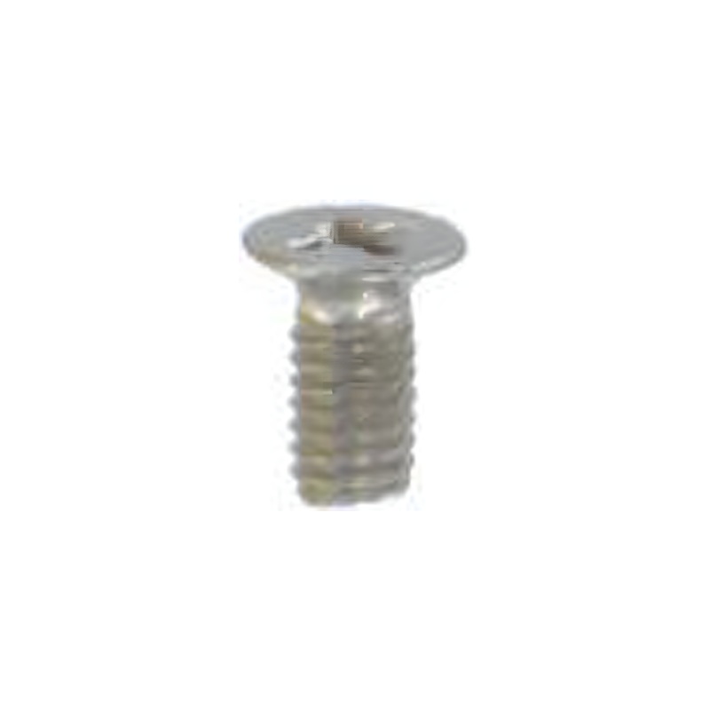 5mm Nickel, Flat Head Phillips Screw, Steel-PK10, #P-3064-5MM