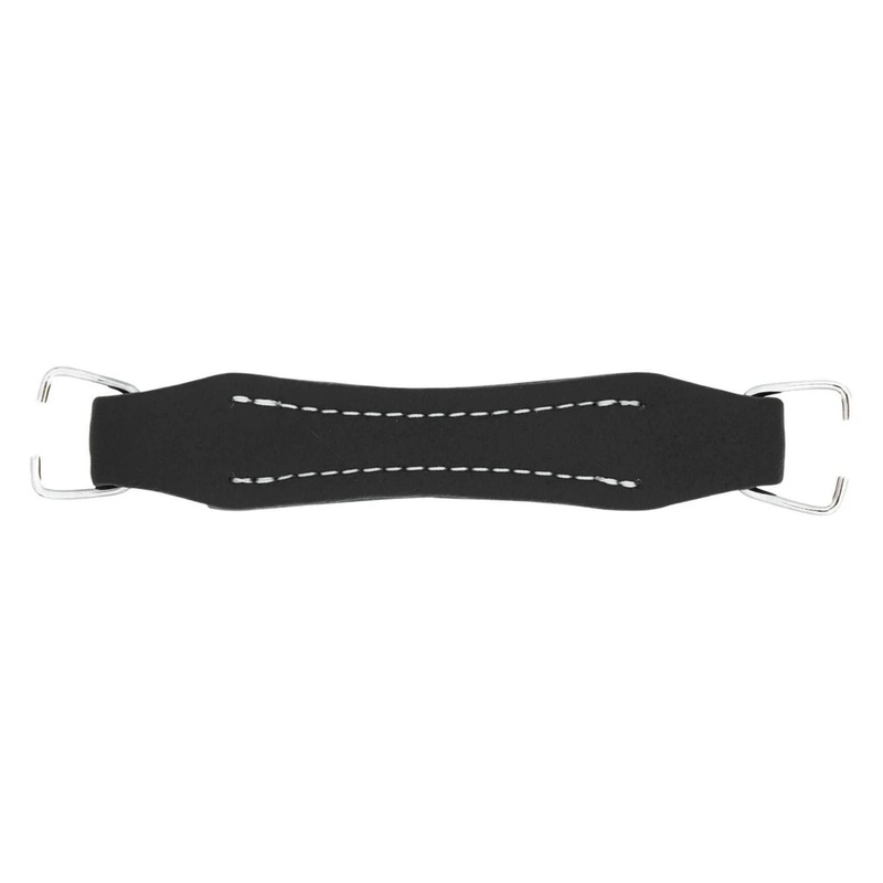 6 1/2 Black, Handle, Leather, #L-176LG-BLK