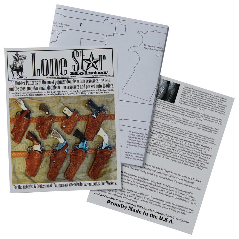 Lone Star Holster Pattern by Will Ghormley