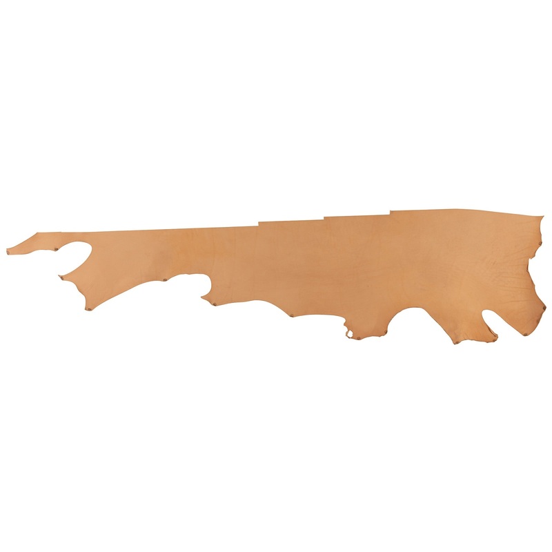 CHAHINLEATHER Natural Strap Belly Remnants