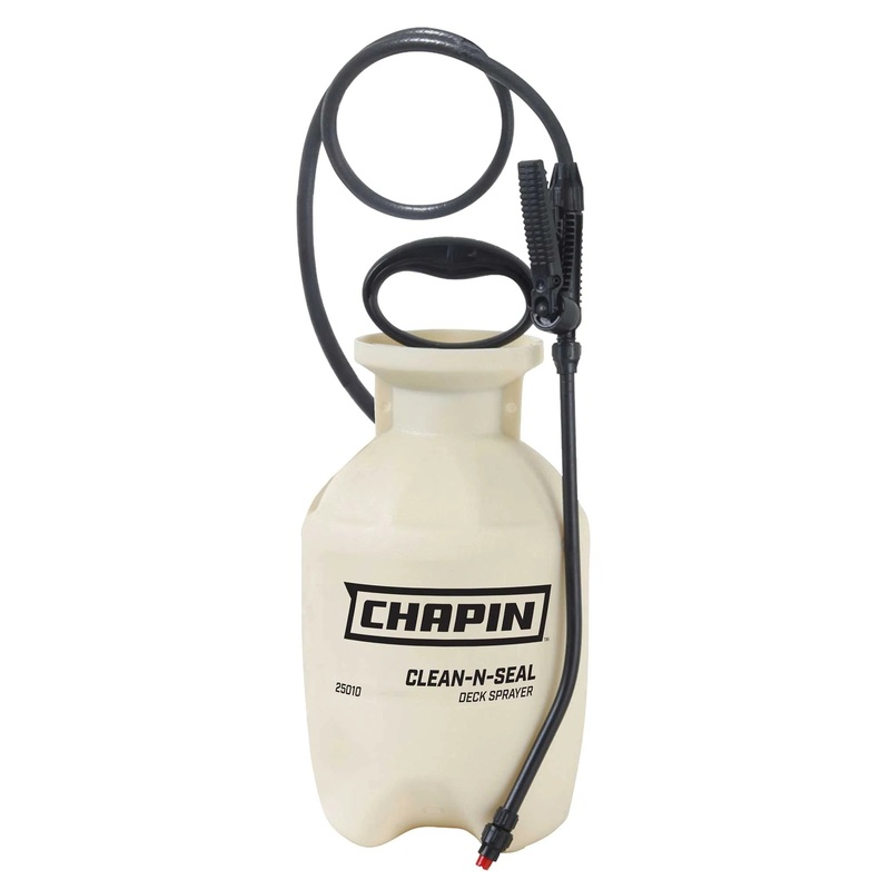 Chapin 1-Gallon Clean ‘N Seal Poly Deck Sprayer