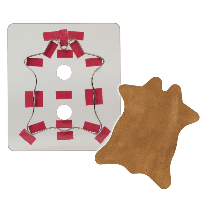 Polycarb Cutting Die, Cowhide Coaster