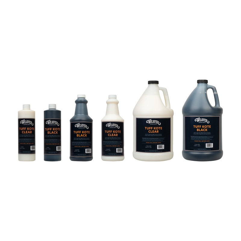 Weaver Tuff Kote|Black|Clear|Pint|Quart|Gallon