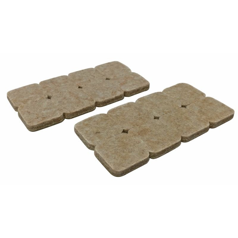Shepherd Hardware 1-Inch Heavy Duty Self-Adhesive Felt Furniture Pads, 16-Count, Beige