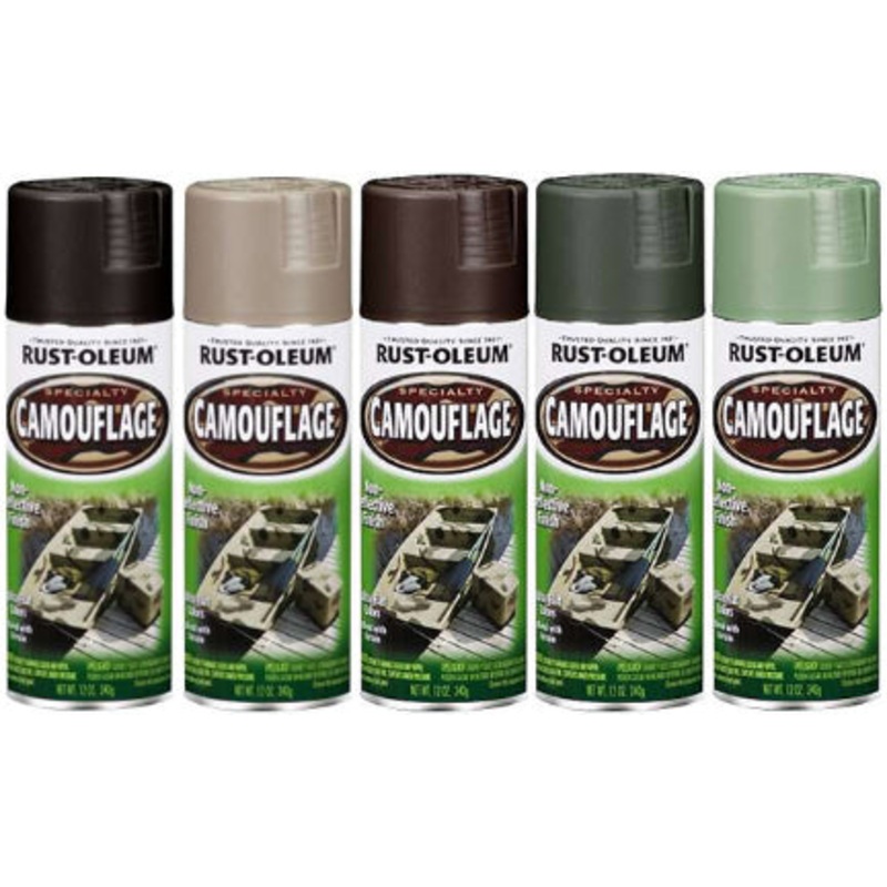 12 OZ. CAMF ARMY GRN PAINTERS TOUCH