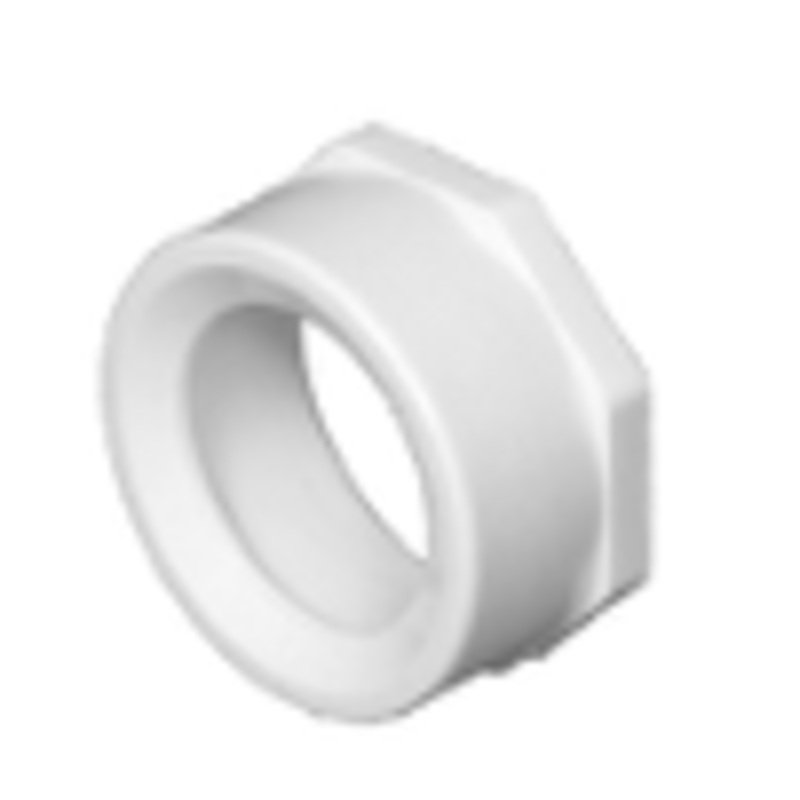 Charlotte Pipe 4 In. Spigot x 2 In. Dia. Hub Schedule 40 Dwv Reducing Pvc Bushing (PVC001071600HA)