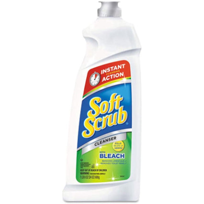 SOFT SCRUB 24 OZ W/BLEACH