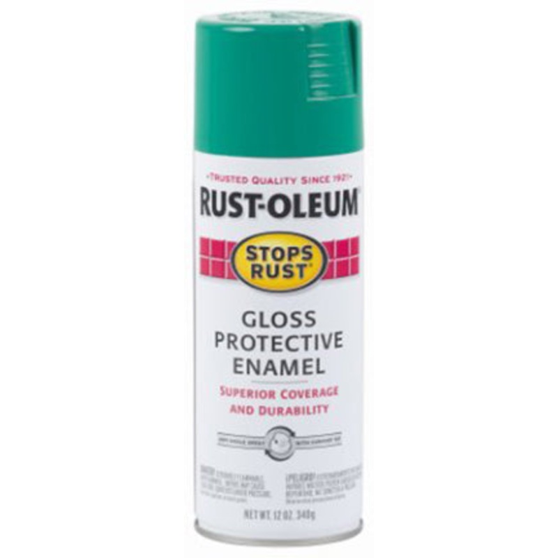 SPRAY PAINT 12 OZ SATIN COSTL GY STOP RUST