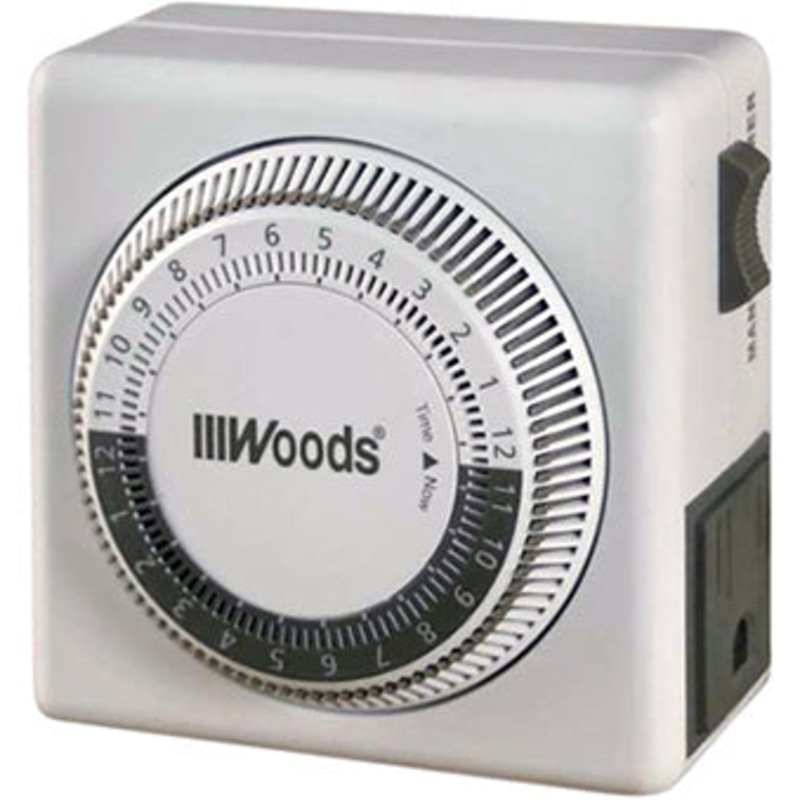 TIMER INDOOR 24 HR MECHANICAL 3-C