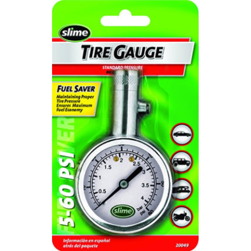 TIRE GAUGE STANDARD PRESSURE