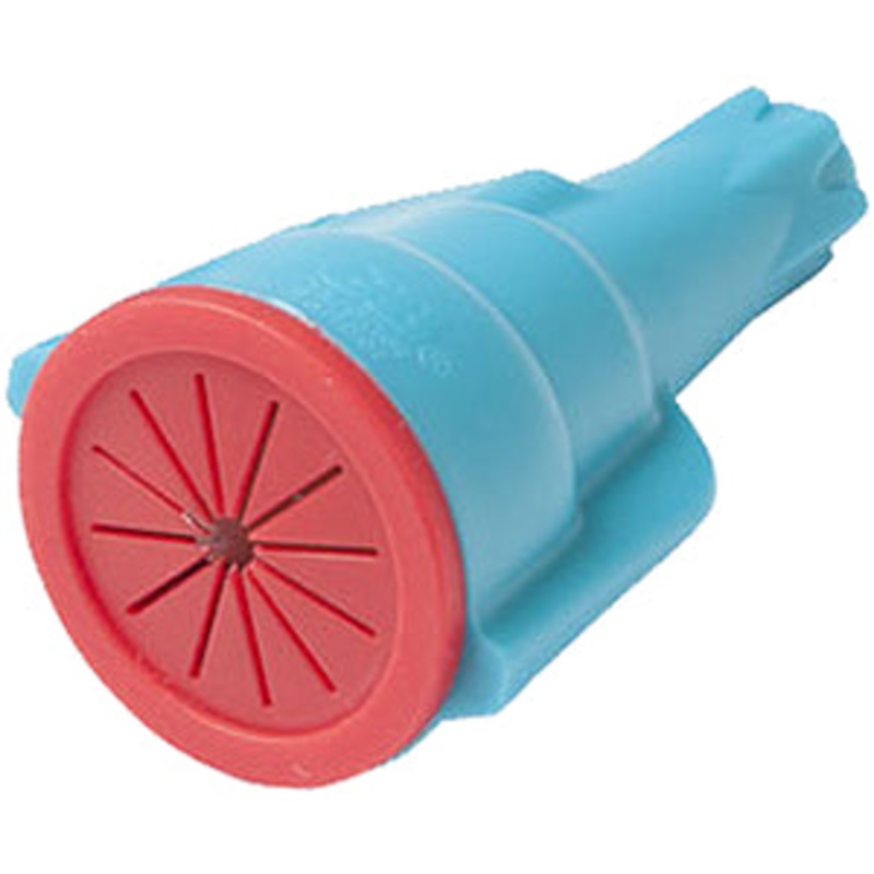WATERPROOF CONNEC TORS LARGE 5/CLAM BLUE