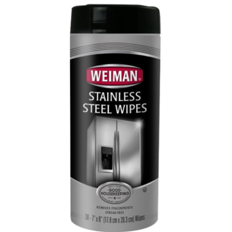 WIPES STAINLESS STEEL CANISTER 30 CT
