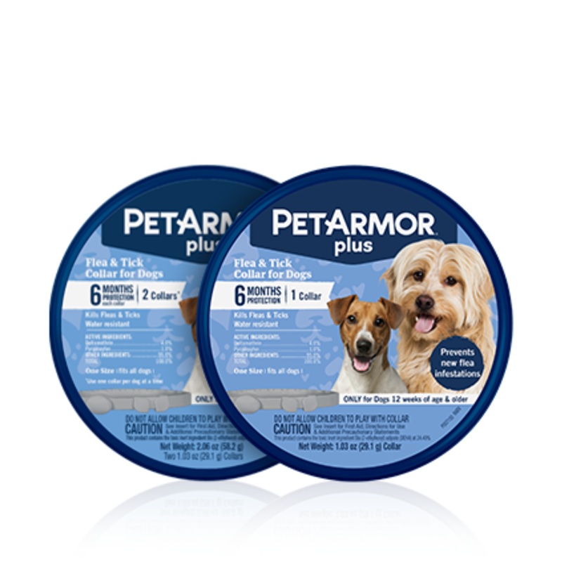 PetArmor Plus Flea and Tick Collar for Dogs