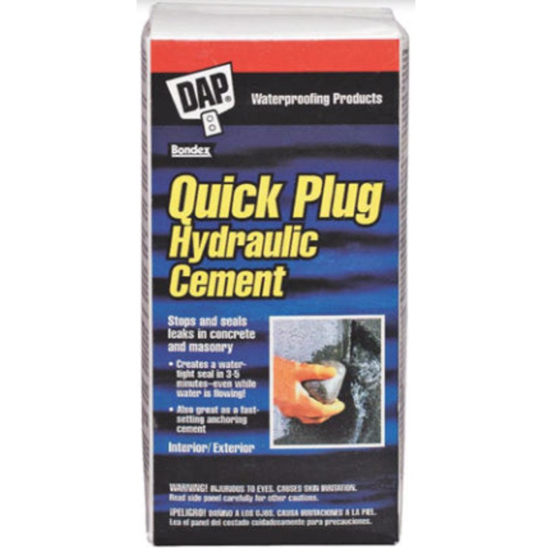 QUICK PLUG HYDRAULIC CEMENT 5 LB
