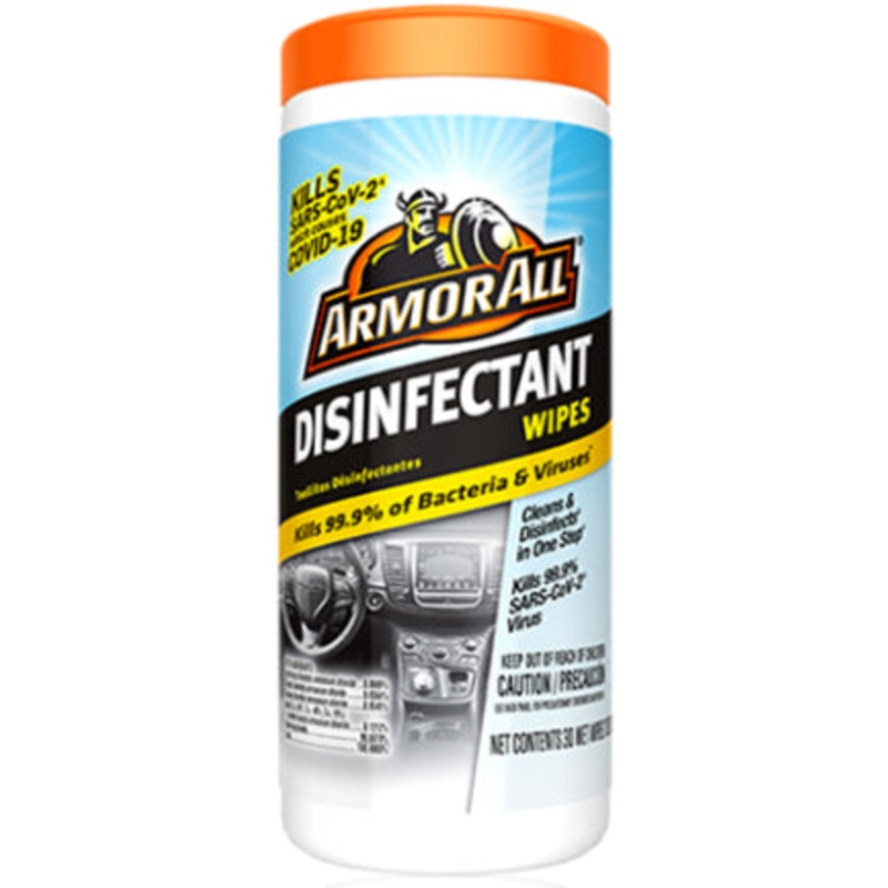 ARMOR ALL  DISINFECTANT WIPES 30CT