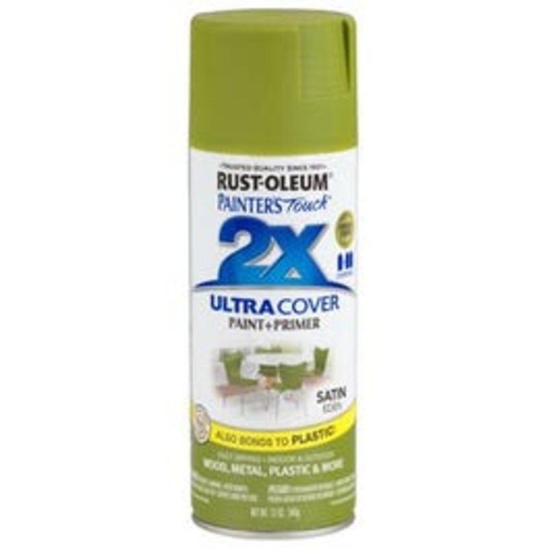 Painter’s Touch 2X Spray Paint, Satin Eden, 12-oz.