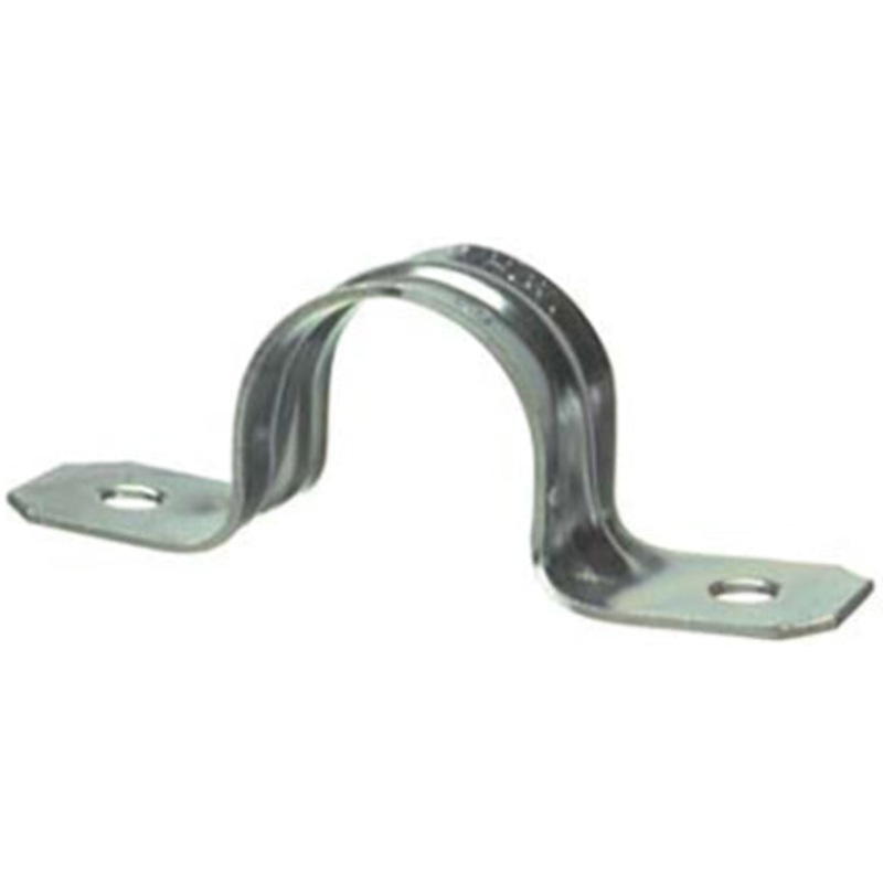 1 1/4 IN RIGID TWO HOLE STRAP 4/BG