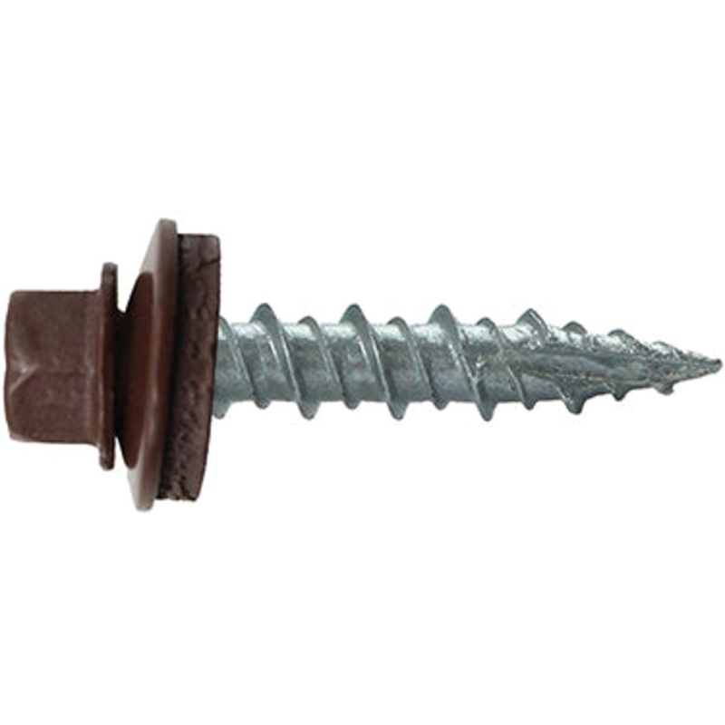 10X1.50 SCREW PP ROOF M2W SD RED 1LB