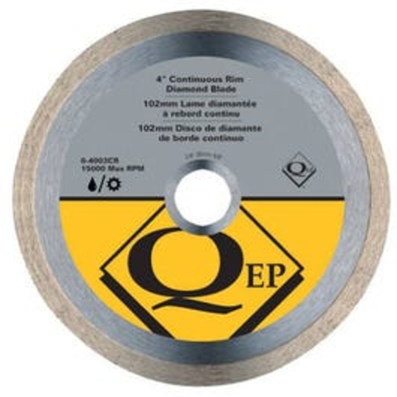 4 in. Premium Diamond Blade, Wet or Dry Cut Porcelain/Ceramic Tile