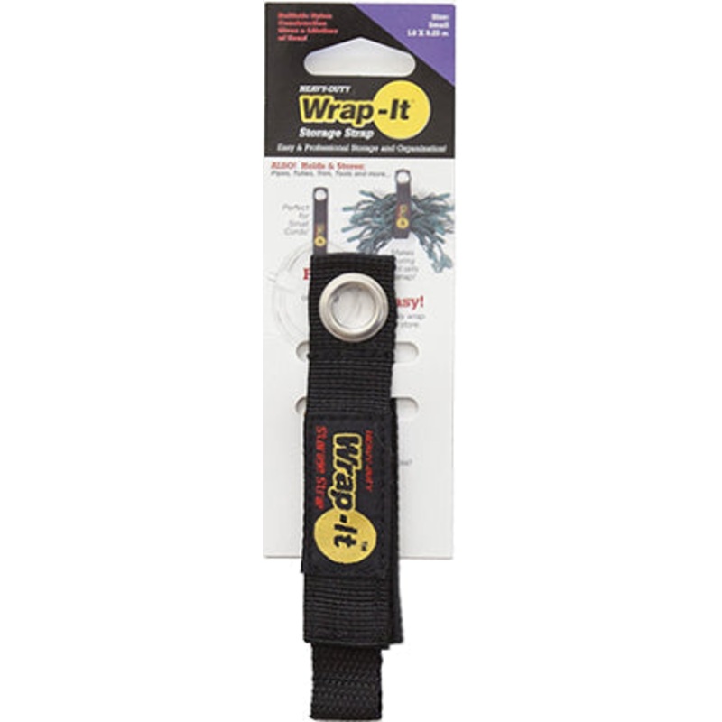 WRAP IT STORAGE STRAP LG BK
