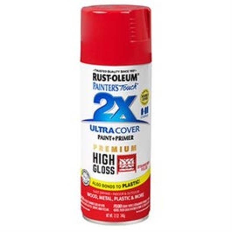 Painter’s Touch 2X Premium High-Gloss Spray Paint, Strawberry Fields, 12-oz.