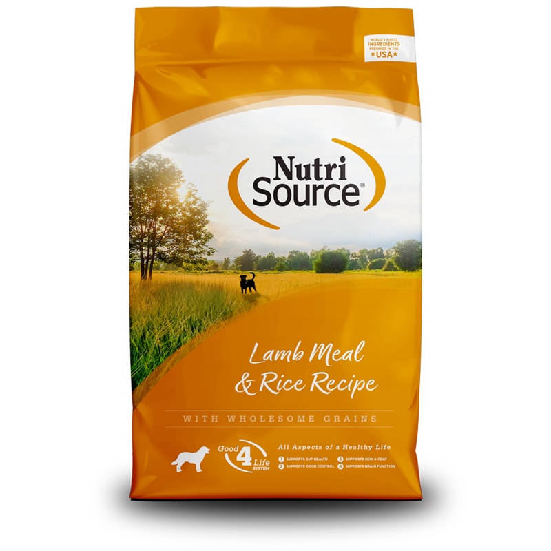 NutriSource Lamb Meal & Rice Recipe Healthy Dry Dog Food