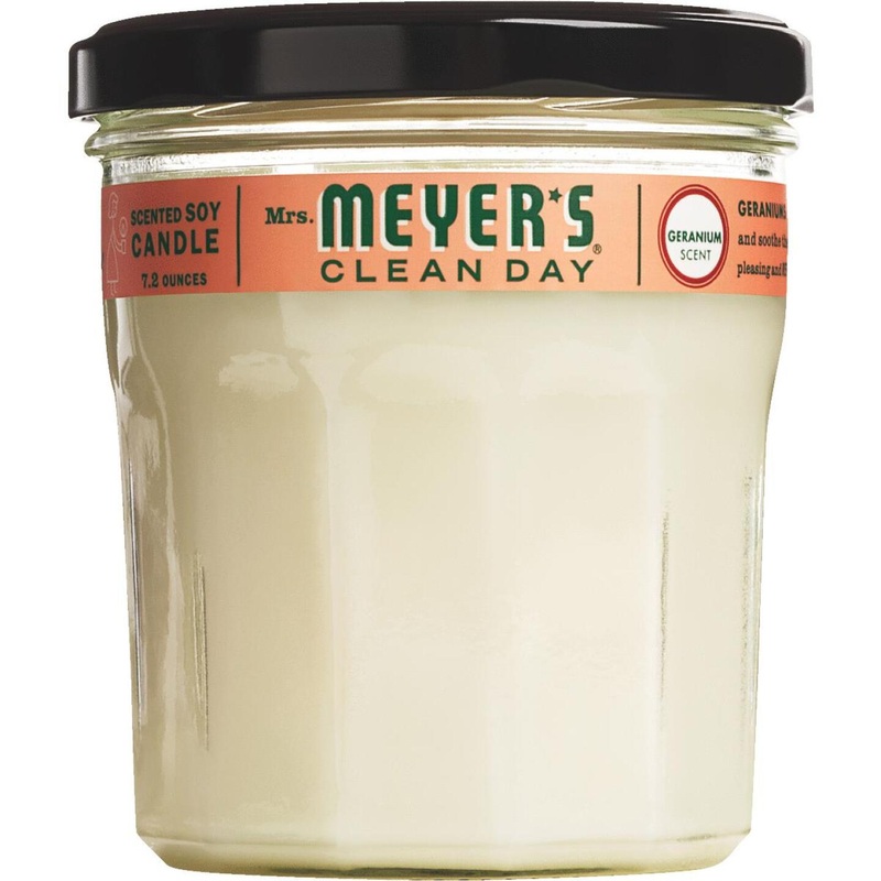 Mrs Meyer’s Clean Day 7.2 Oz. Geranium Jar Candle
