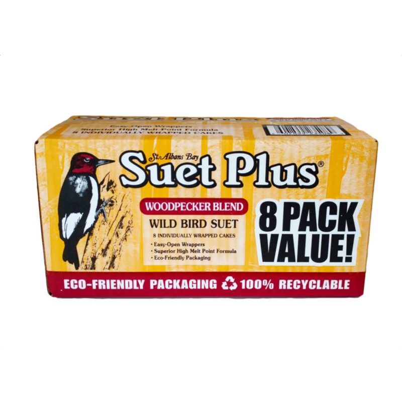 Wildlife Sciences St Albans Bay Suet Plus Woodpecker