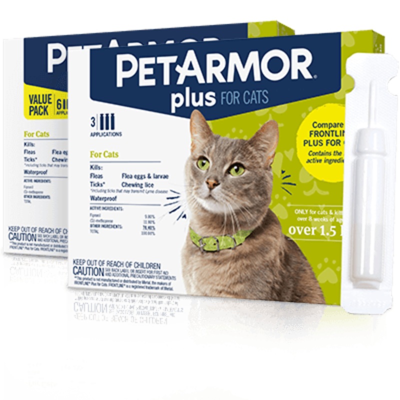PetArmor Plus Flea and Tick Protection for Cats