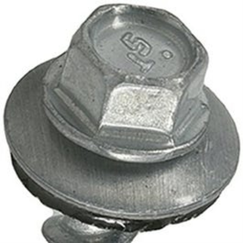 Power Pro Roofing Screws, Self-Drilling, Metal to Wood, Clear, 10 x 1.5-In., 250-Pc.