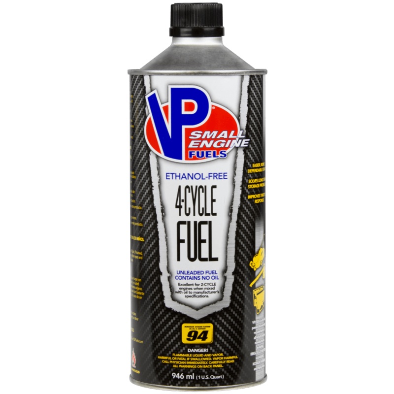 VP Racing 4-Cycle Fuel Ethanol-Free Small Engine Fuel 1 Qt.