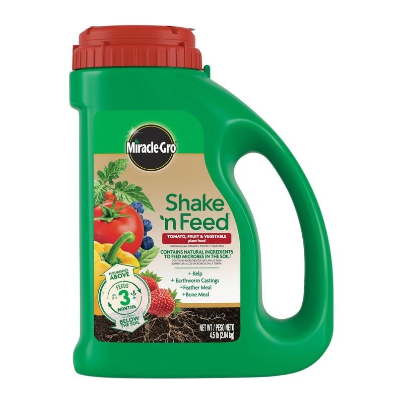 Miracle-Gro Shake ‘N Feed Tomato, Fruit & Vegetable Plant Food