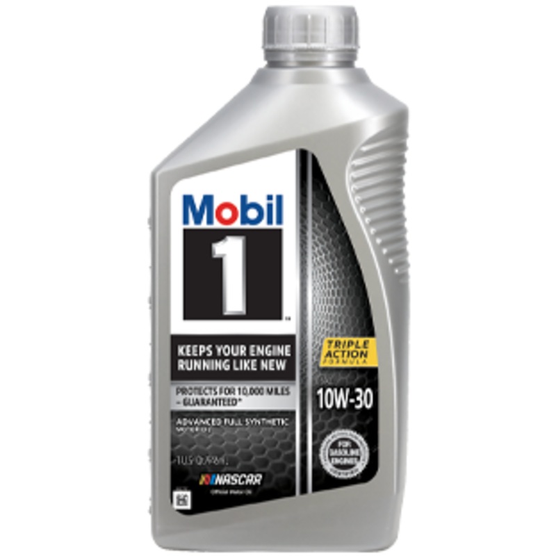 Mobil 1 10W-30 Tri-Synthetic Motor Oil 1 Quart