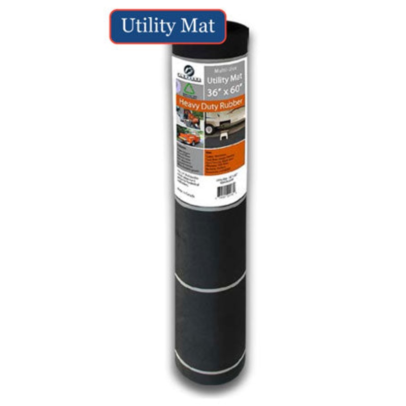 Qrri Inc FLEXGARD Rubber Utility Mats 36 in. X 60 in. X 1/4 in.