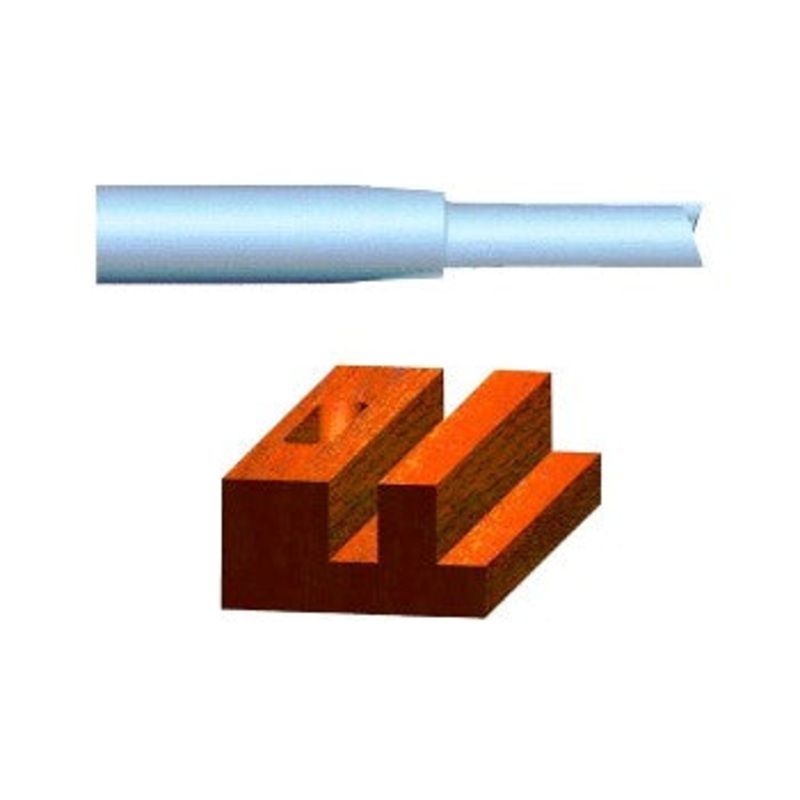 Bosch/Vermont American 23109 Straight Router Bit – 3/4 x 1 inch