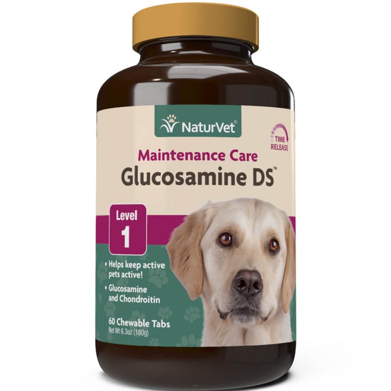 NaturVet Glucosamine DS Tabs|60 Count