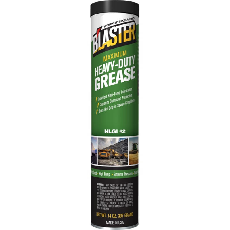 Blaster 14 Oz. Maximum Heavy-Duty Grease Cartridge for Grease Gun