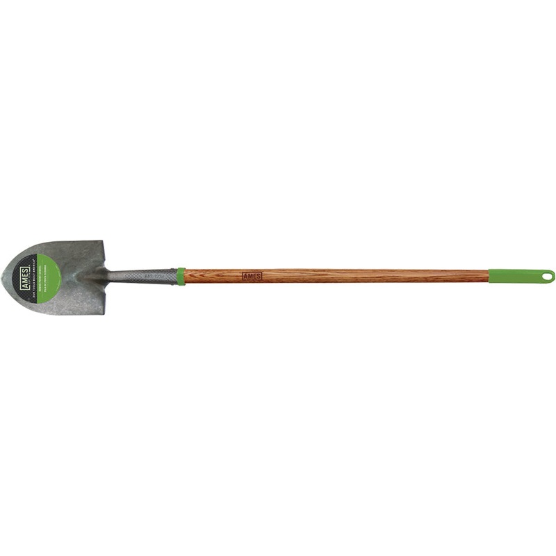 Ames Long Handle Round Point Floral Shovel
