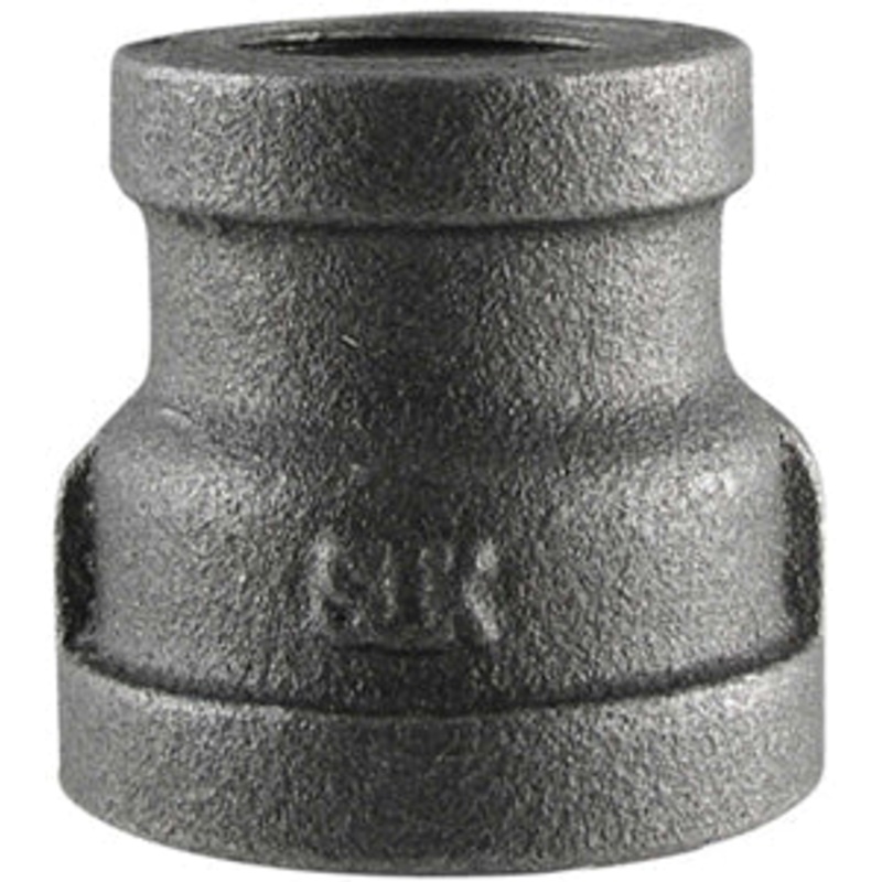 RC-3438 3/4 X 3/8 BLACK REDUCING COUPLING