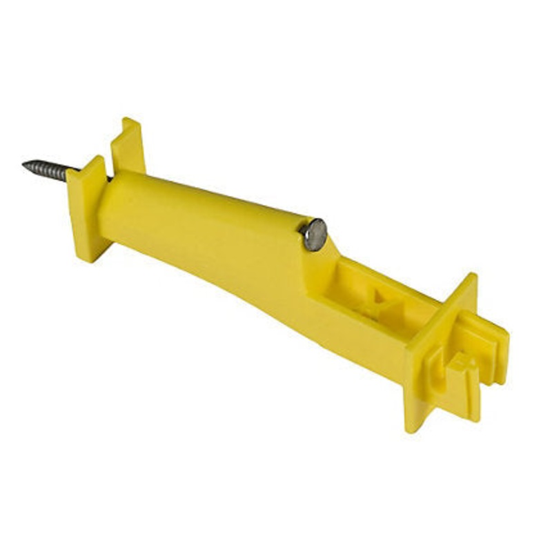 Zareba Yellow 25-Pack Nail-On 5-Inch Extender Insulators