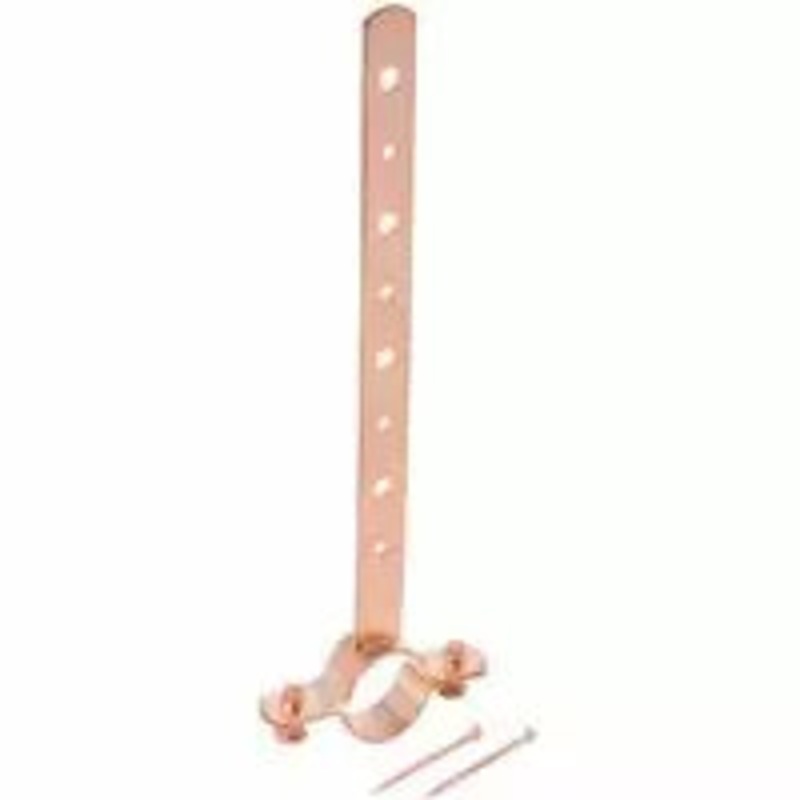 B & K Industries Copper Milford Hanger 1/2 x 6