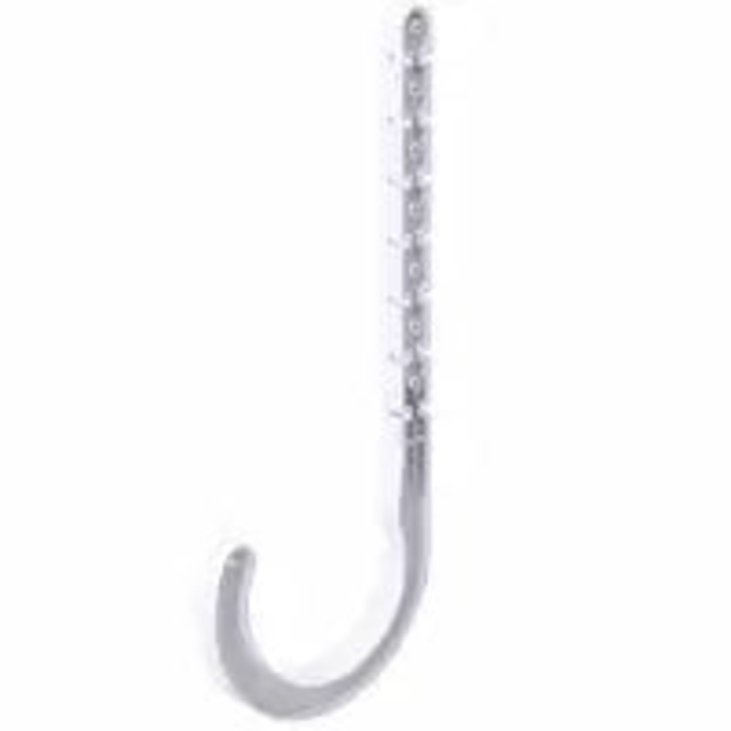 B & K Industries Drain Pipe J-Hook 1-1/2 x 7