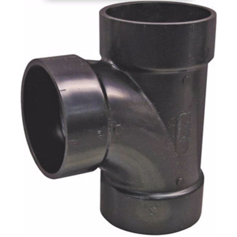 2  ABS SANITARY DWV  TEE (HXHXH)