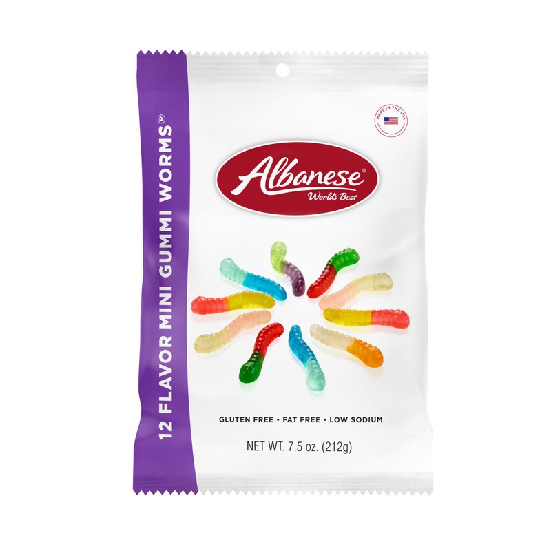 Albanese 12 Flavor Mini Gummi Worms