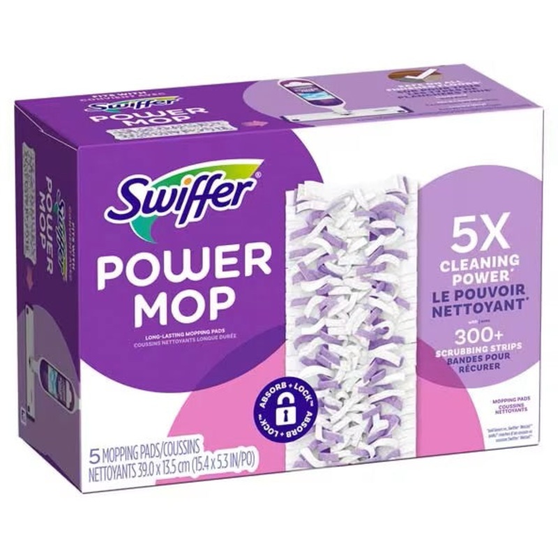 Swiffer PowerMop Multi-Surface Mopping Pad Refills